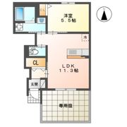 ジュレームの間取り画像