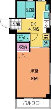 フライハイト2の間取り画像