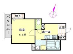 ソレアーレ三浦海岸B棟の間取り画像