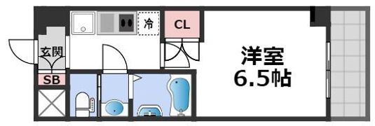 オズレジデンス今里SOUTHの間取り画像