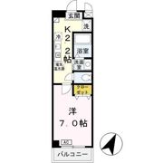 マグノリアパレスの間取り画像