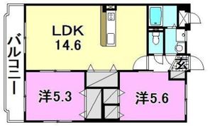 コンフォート柳原の間取り画像
