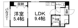 セントポーリア石山の間取り画像