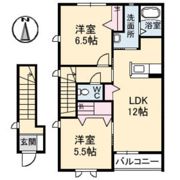 T．H．サルーテ A棟の間取り画像