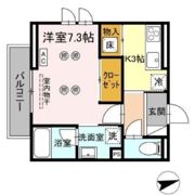 パーシモン駅南Ⅱの間取り画像