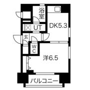 エステムコート大阪新町の間取り画像