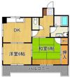 ハーモニーハイツの間取り画像