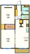 平和第2マンションの間取り画像