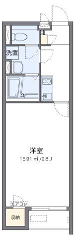 クレイノサニーハイツ2の間取り画像