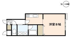 ランパス東古松の間取り画像