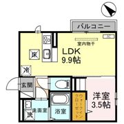 D－RООМ宮原Ⅱの間取り画像