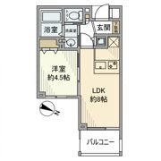 ディアステージ雪が谷大塚の間取り画像
