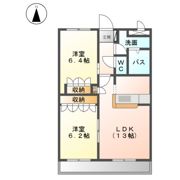 フォルティア横尾の間取り画像
