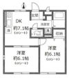 STコーポの間取り画像