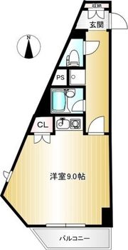 カーサ千種駅の間取り画像