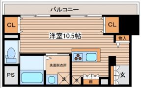 チサンマンション第2広島の間取り画像