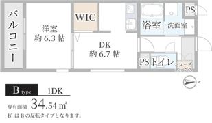 ソウジュ古曽部の間取り画像