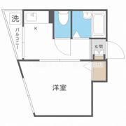 ルーミハイツ塚本の間取り画像