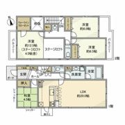 洋光台戸建の間取り画像