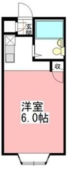 クロノス小川町の間取り画像