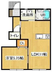 フォレスト平野A(東)棟の間取り画像