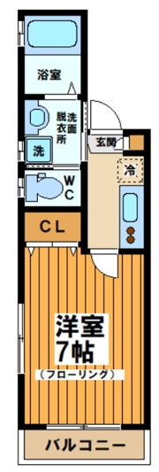 メゾンクレールの間取り画像