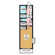 ラッキーハウス 南棟の間取り画像