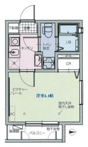 ルクール氷川台の間取り画像