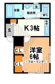 メゾンアサヒの間取り画像