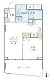 KDXレジデンス南麻布の間取り画像