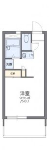 レオパレス住吉弐番館の間取り画像