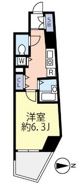 グランヴァン池袋西の間取り画像