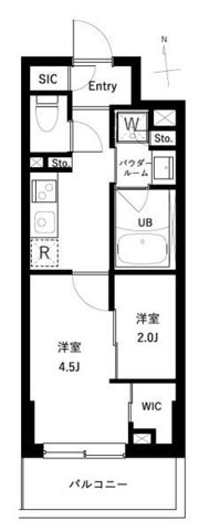 アーバンパーク高井戸の間取り画像