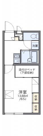 レオパレスグランシャリオの間取り画像