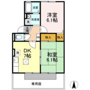 カンフォタブルライフ A棟の間取り画像