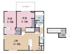 メゾン ド リーヴの間取り画像