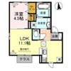 西熊本駅前ガーデンⅡの間取り画像