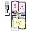 サンライズBの間取り画像