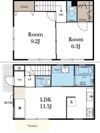 東葛西1丁目戸建の間取り画像