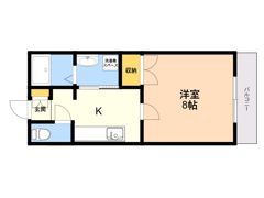 メゾンドピュアの間取り画像