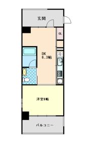 リッツコート六甲の間取り画像