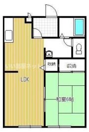 グリーンヒルズ香川A棟の間取り画像