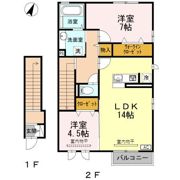 ドエル22 Aの間取り画像