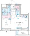 GENOVIA京成立石Ⅴの間取り画像