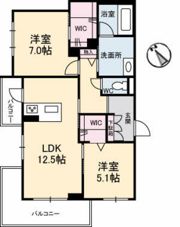 メゾン府中南の間取り画像