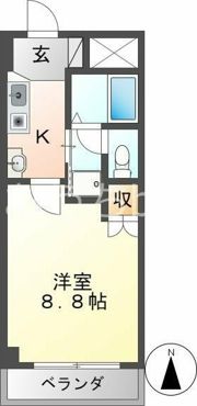 グランドゥール古出来の間取り画像