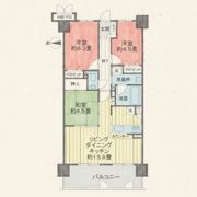 ライオンズマンション枚方ガーデンヒルズの間取り画像