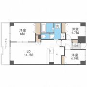 戴慶カーサグラシアの間取り画像