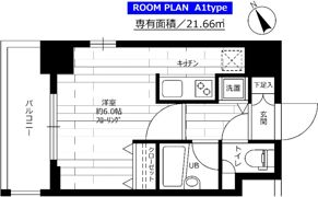 ステージファースト西早稲田の間取り画像