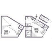 グランエッグス桜新町Sの間取り画像